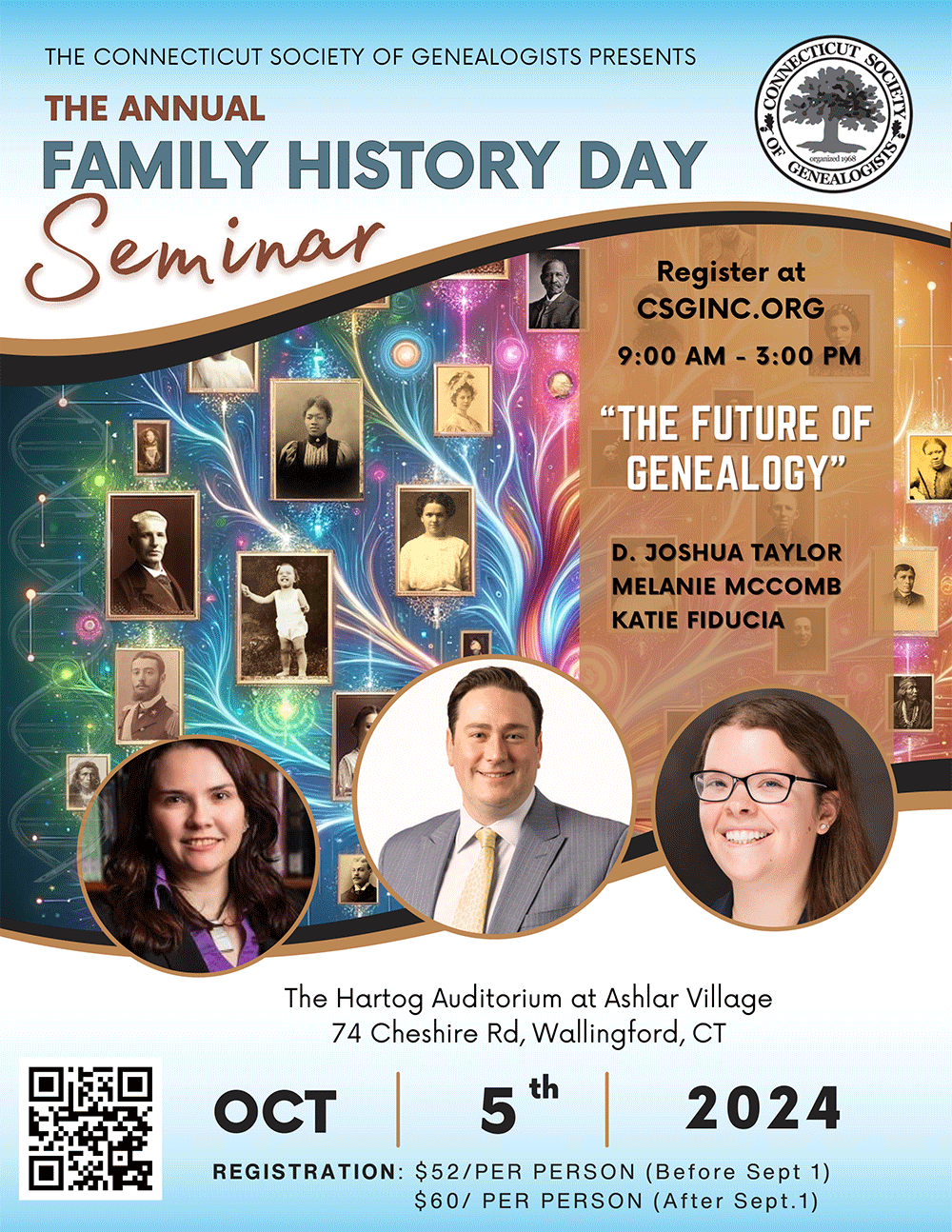 CSG Family History Day Seminar 