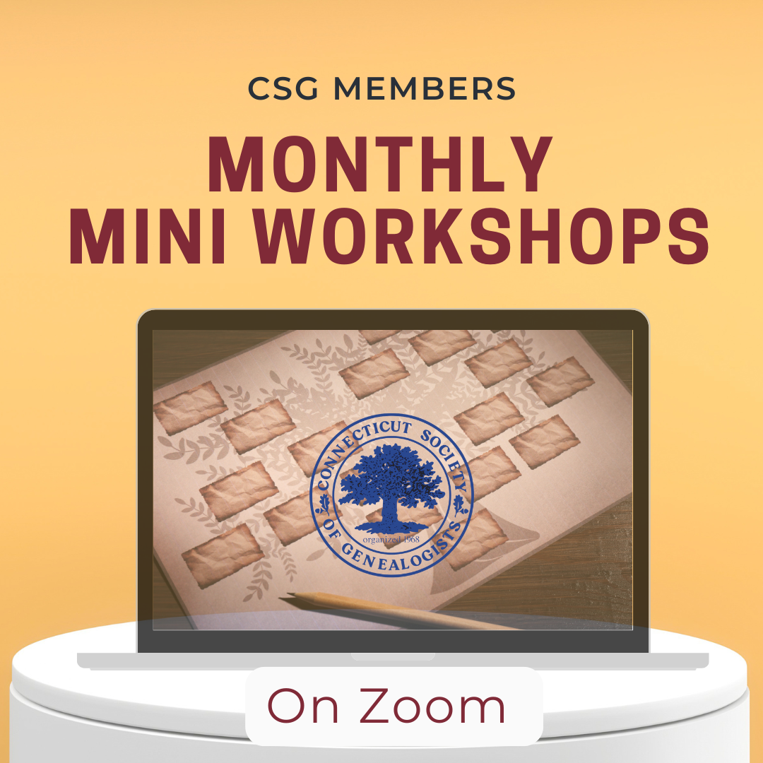 Monthly Mini Workshops